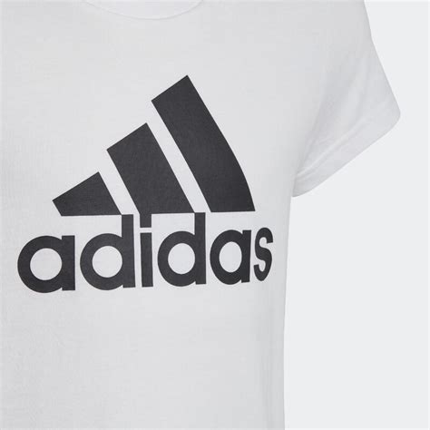 adidas t-shirt mädchen weiß|Weiss .